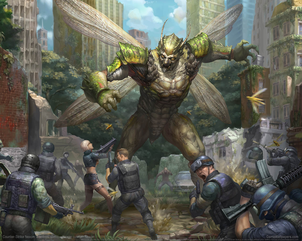 Counter-Strike Nexon%3A Zombies wallpaper 01 1280x1024