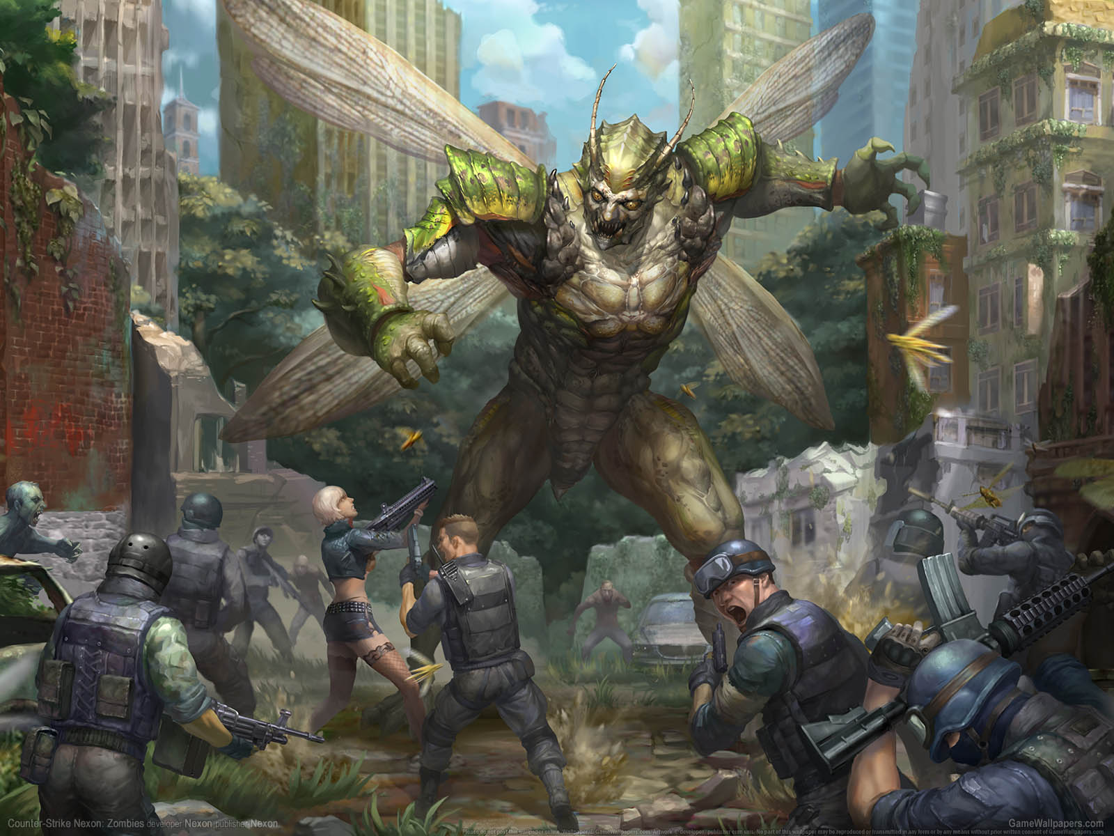 Counter-Strike Nexon%3A Zombies wallpaper 01 1600x1200