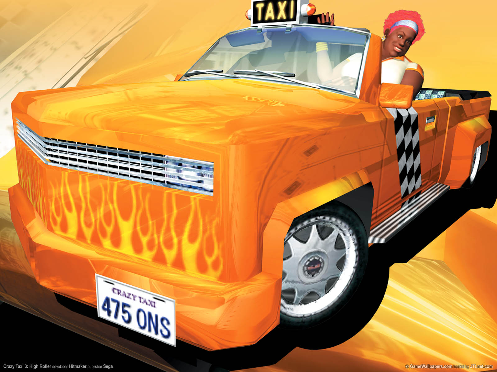 Crazy Taxi 3: High Roller achtergrond 01 1600x1200