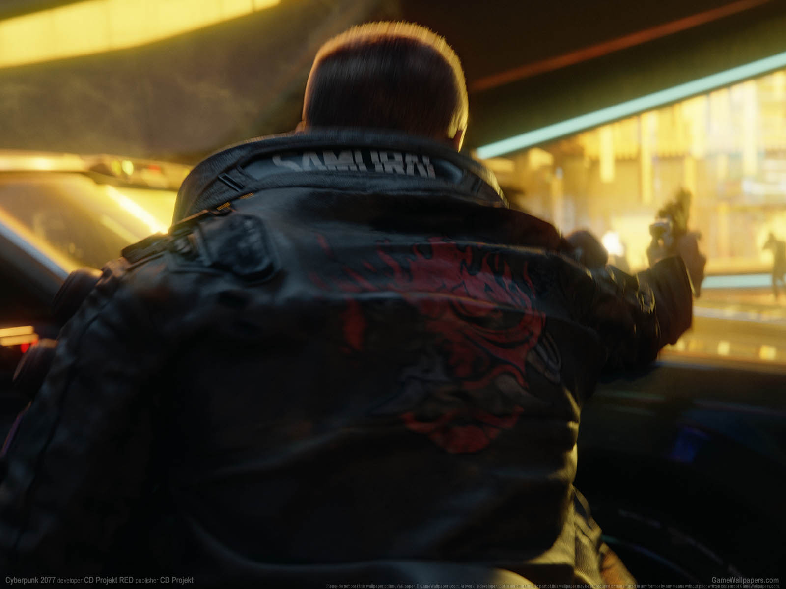 Cyberpunk 2077νmmer=21 achtergrond  1600x1200