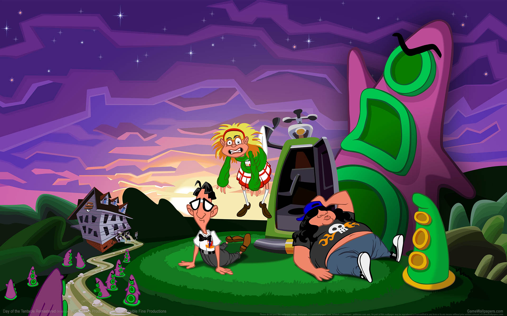 Day of the Tentacle Remastered achtergrond 01 1920x1200