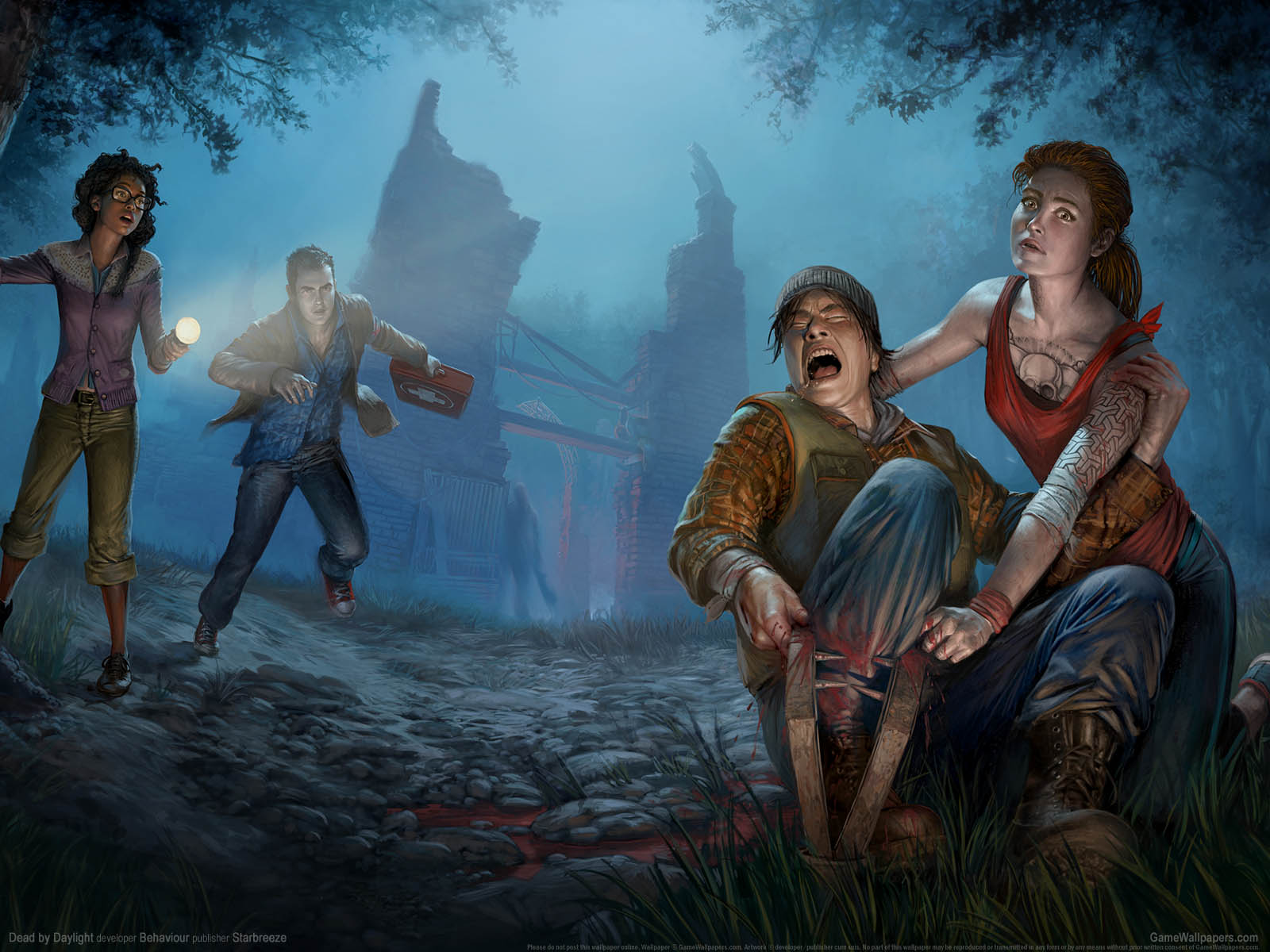 Dead by Daylight achtergrond 01 1600x1200