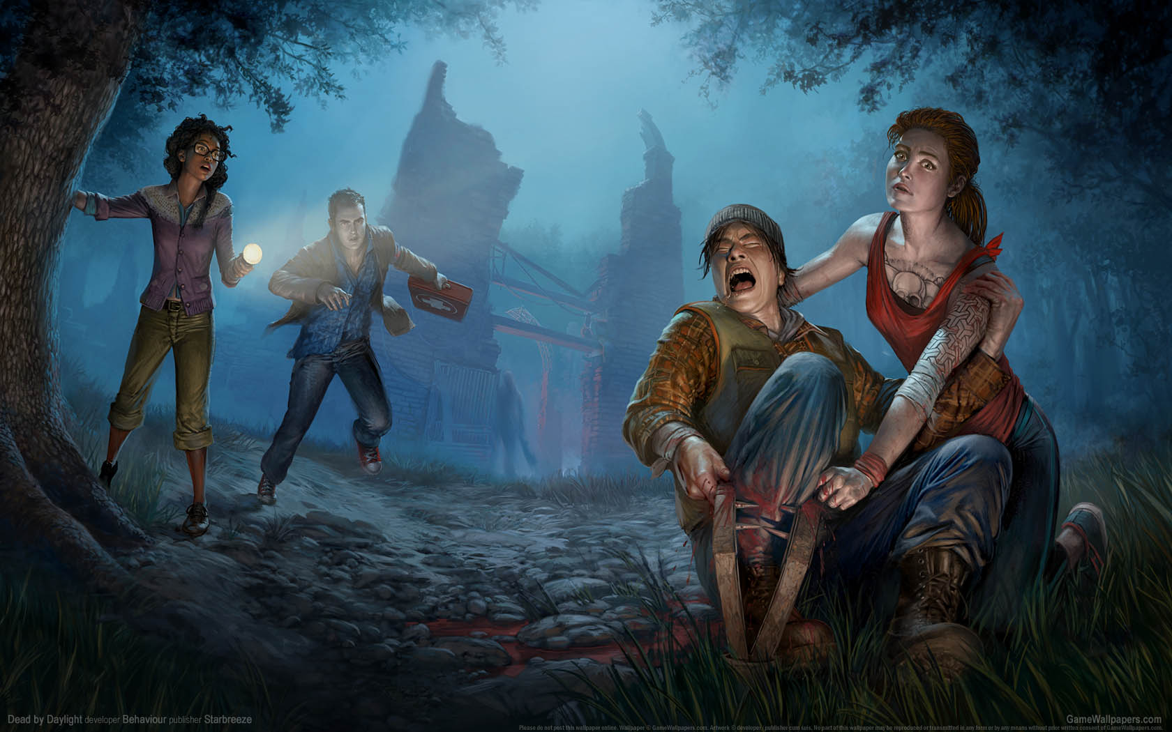 Dead by Daylight achtergrond 01 1680x1050