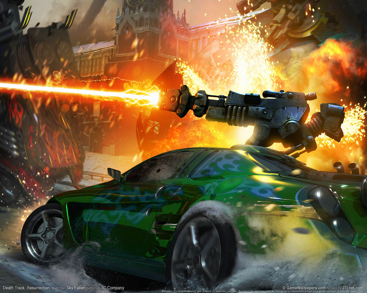 Death Track: Resurrection wallpaper 01 1280x1024