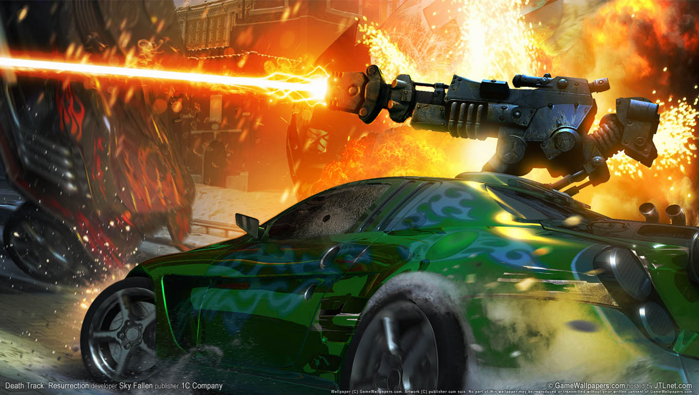 Death Track: Resurrection wallpaper 01 1360x768