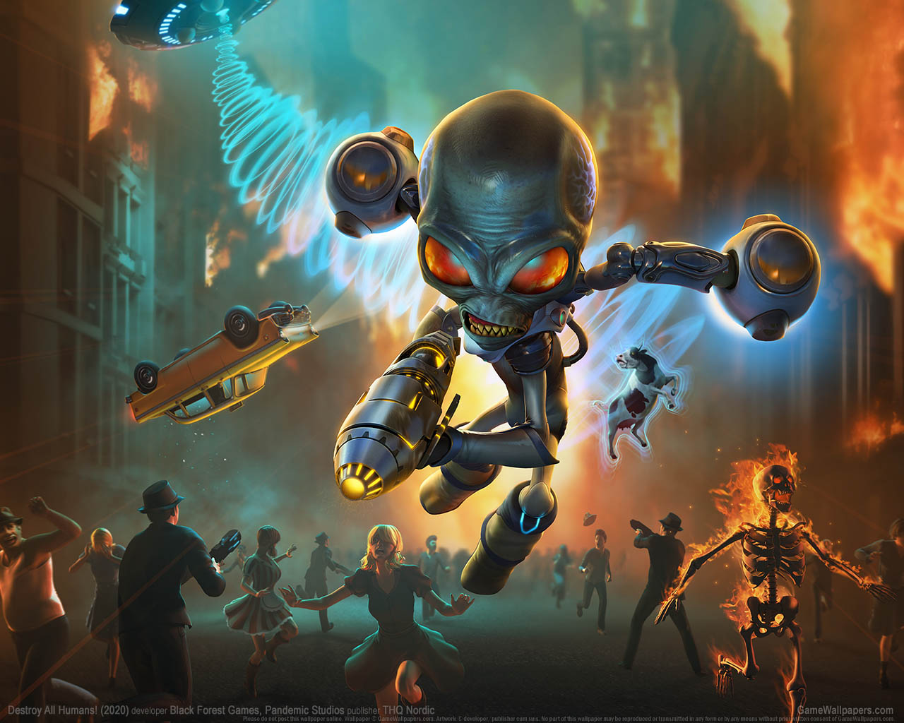 Destroy All Humans 2020 fond d'cran 01 1280x1024