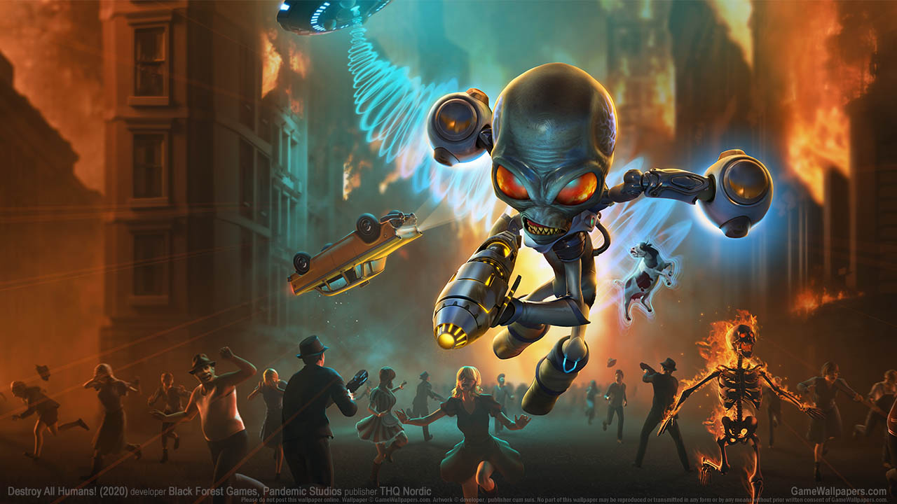 Destroy All Humans 2020 fond d'cran 01 1280x720