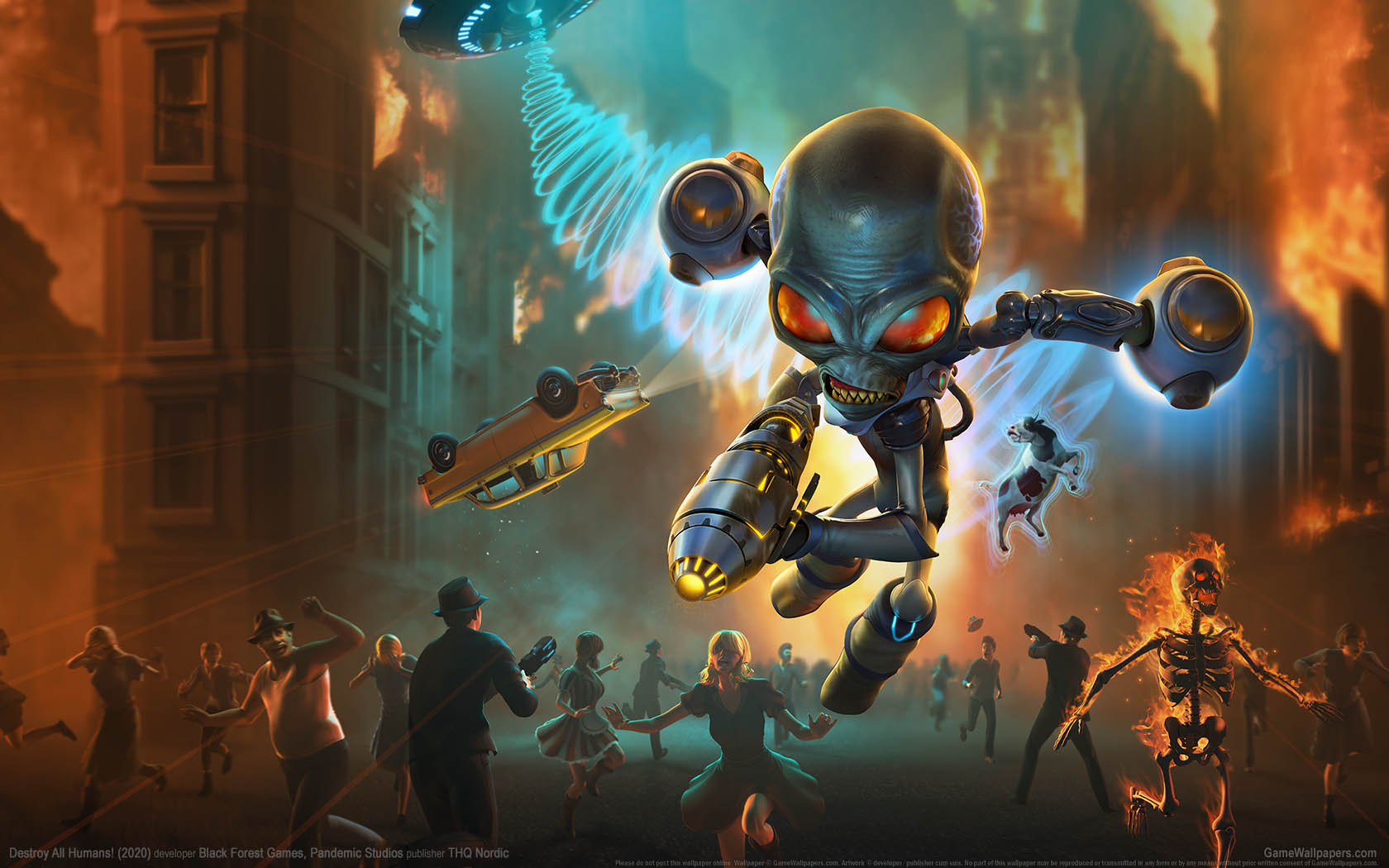 Destroy All Humans 2020 fond d'cran 01 1680x1050