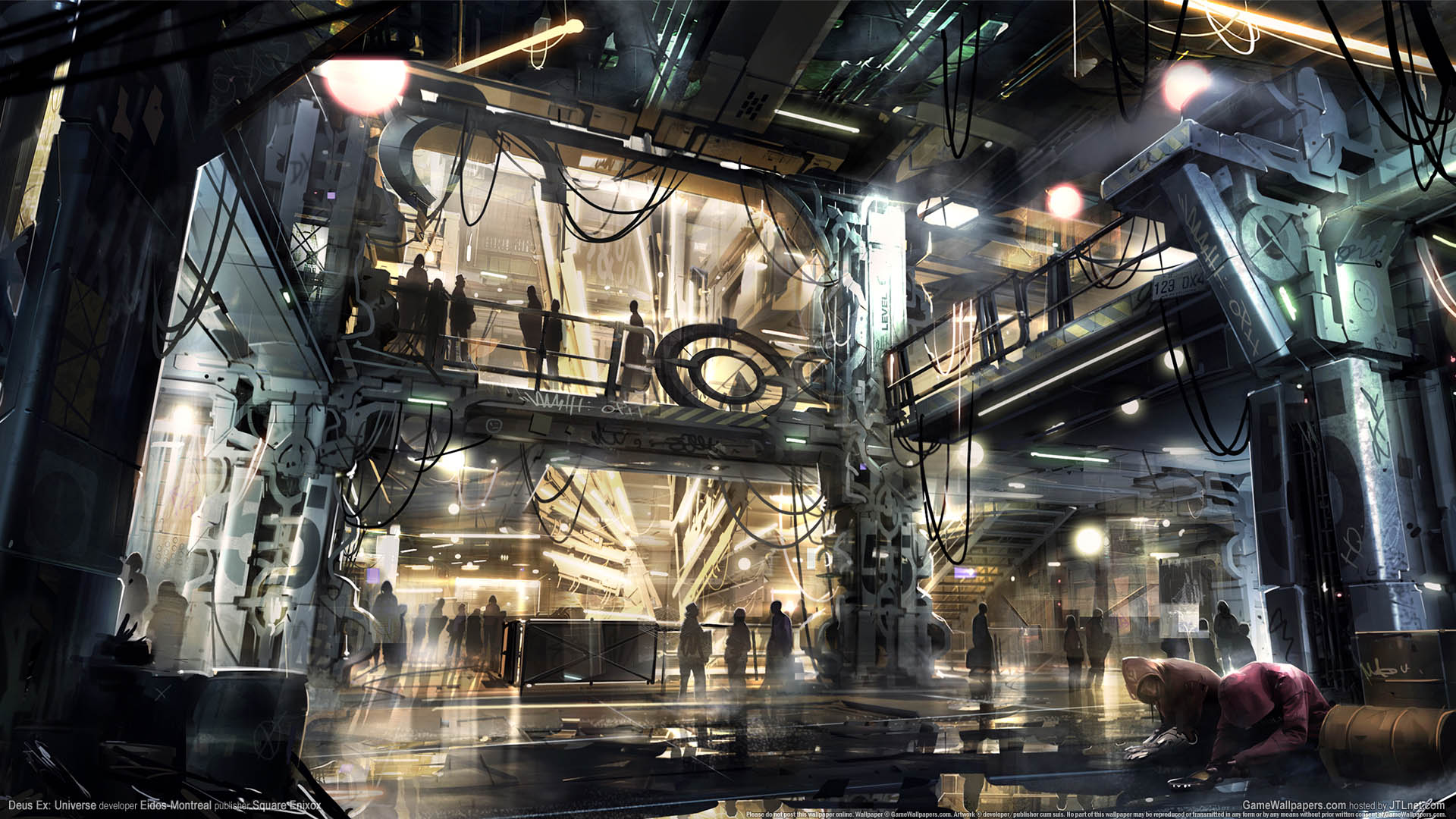 Deus Ex: Universe achtergrond 01 1920x1080