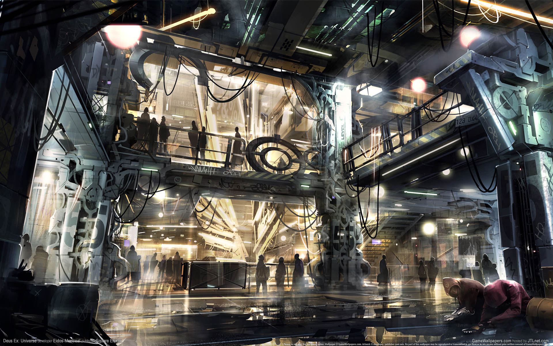 Deus Ex: Universe achtergrond 01 1920x1200