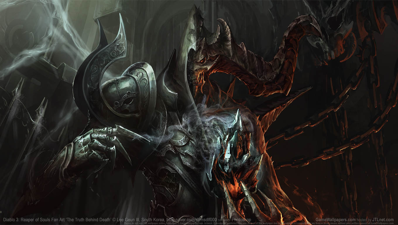Diablo 3: Reaper of Souls Fan Art wallpaper 02 1360x768