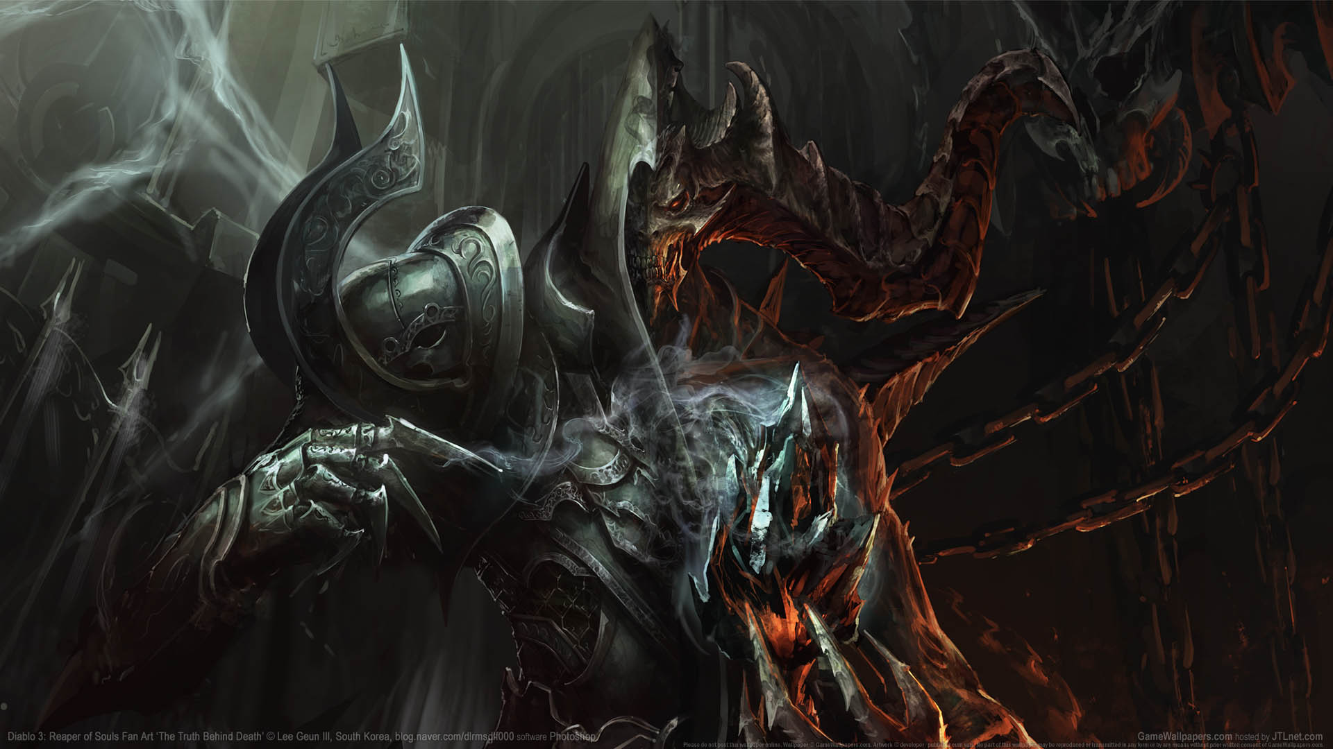 Diablo 3: Reaper of Souls Fan Art fond d'cran 02 1920x1080