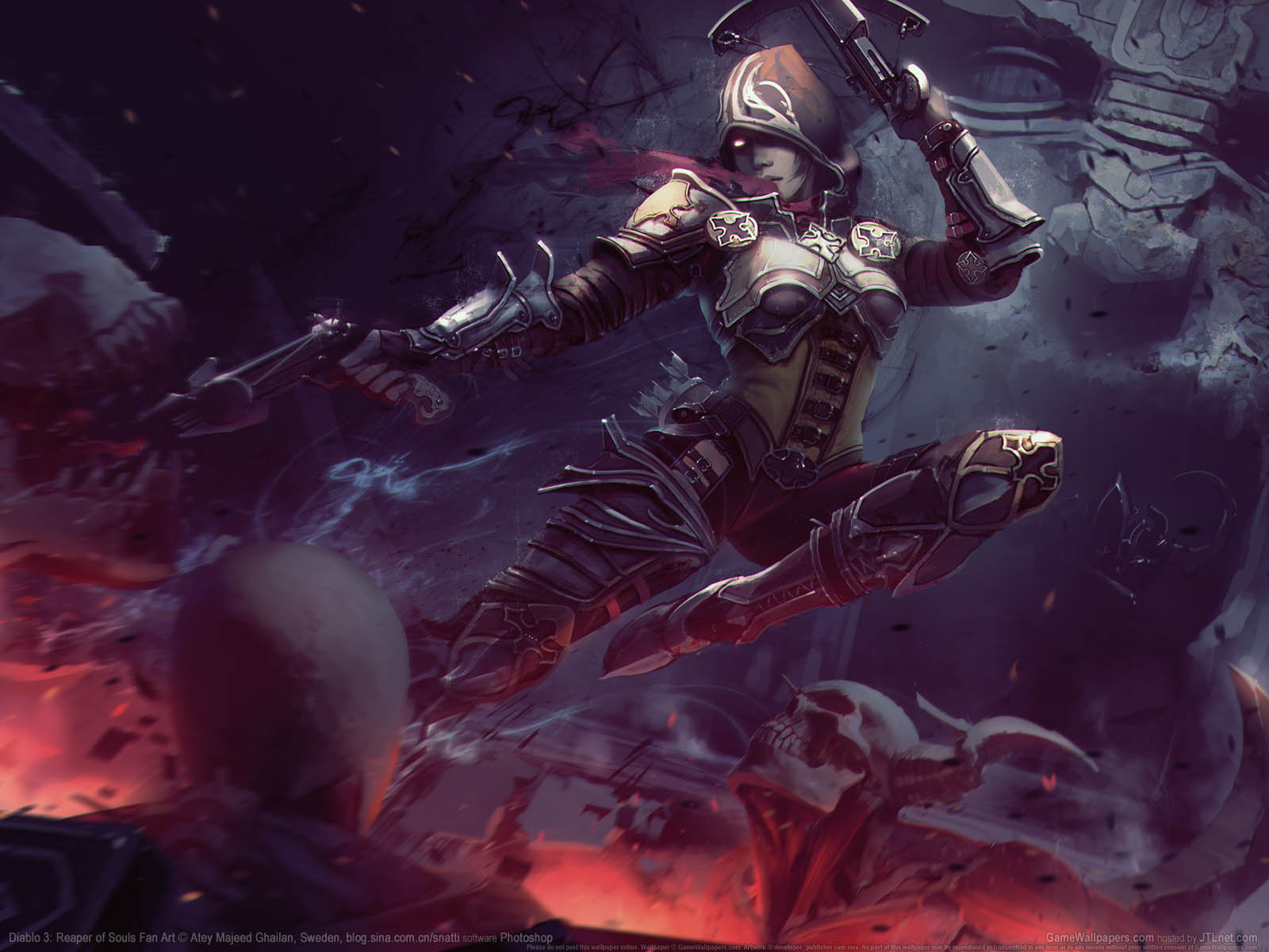 Diablo 3: Reaper of Souls Fan Art achtergrond 03 1600x1200