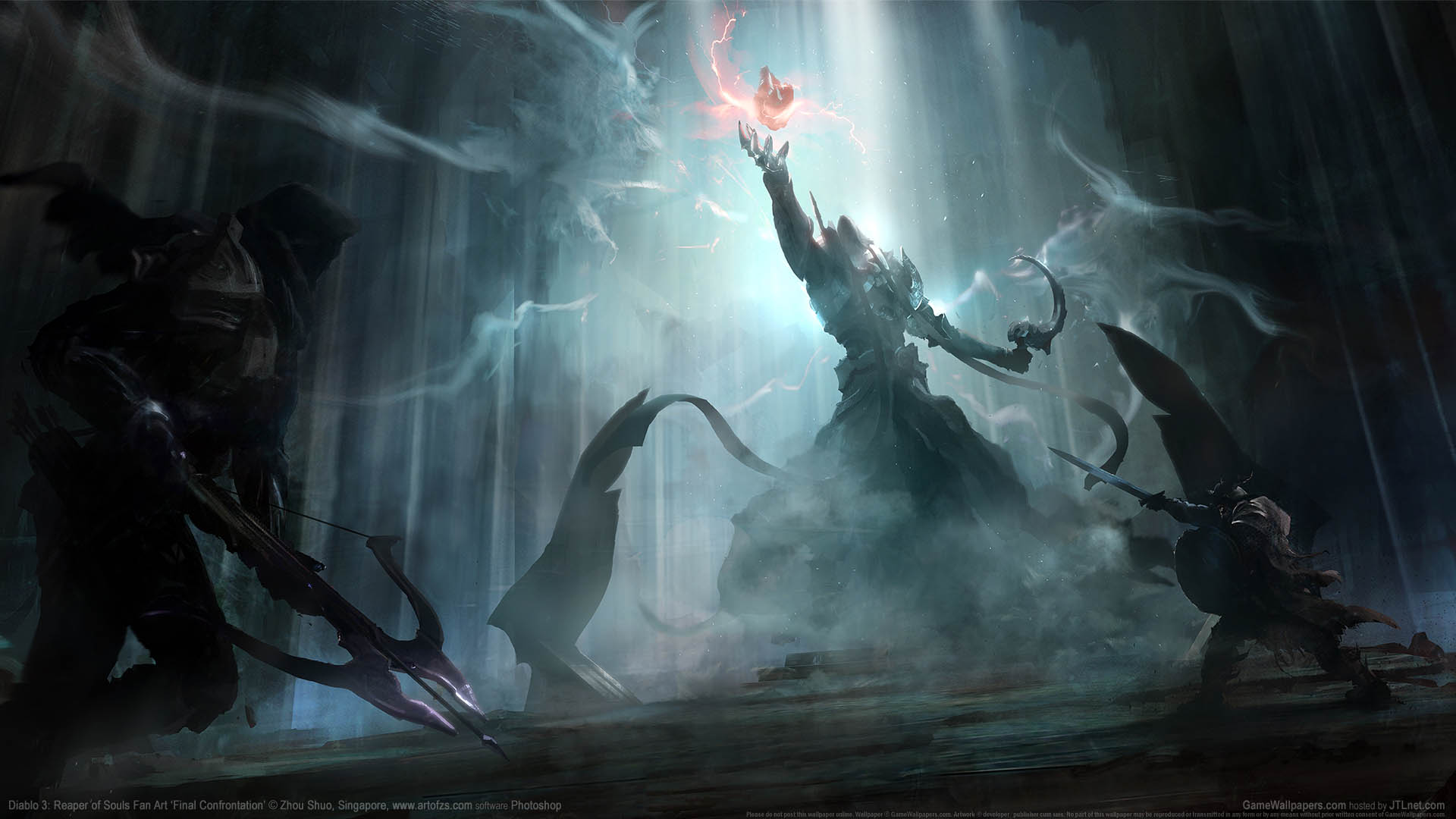 Diablo 3: Reaper of Souls Fan Art achtergrond 06 1920x1080