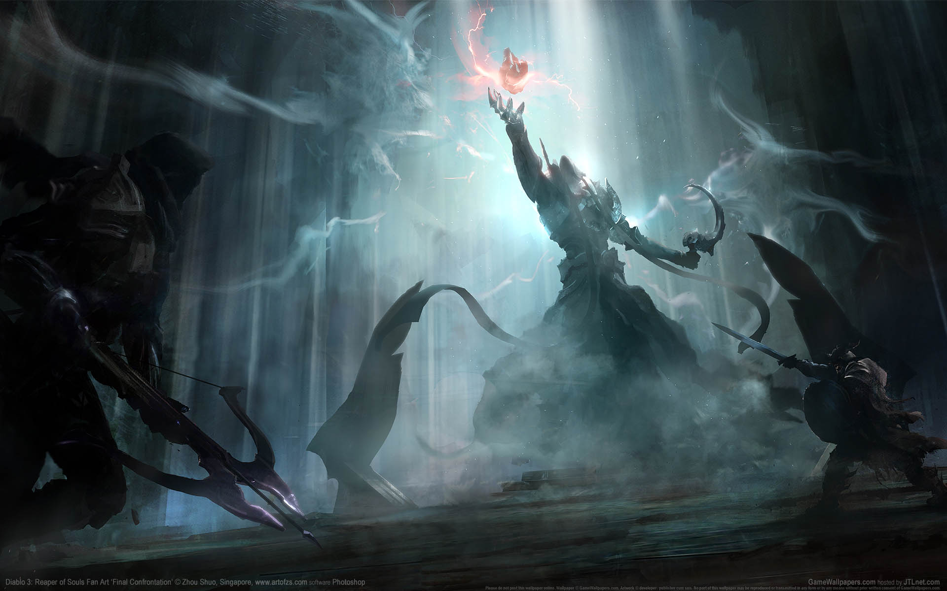 Diablo 3: Reaper of Souls Fan Art achtergrond 06 1920x1200