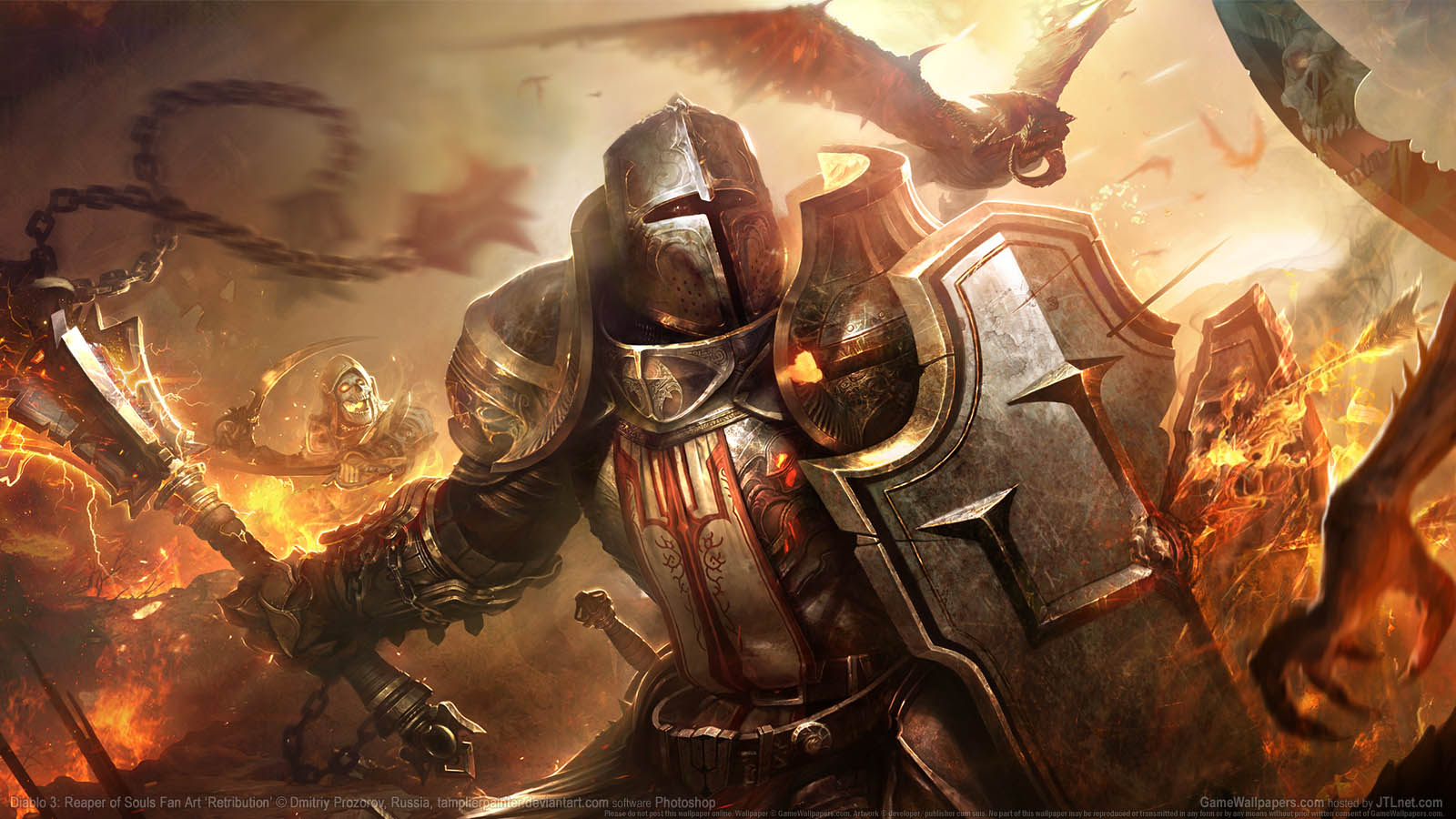 Diablo 3: Reaper of Souls Fan Art fond d'cran 07 1600x900