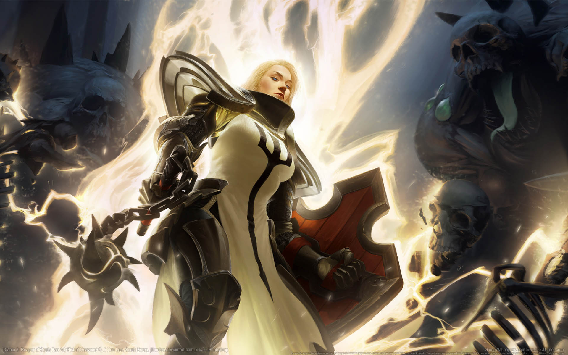 Diablo 3: Reaper of Souls Fan Art achtergrond 08 1920x1200