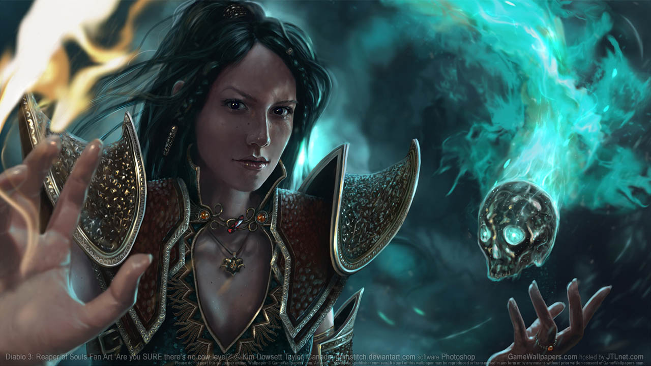 Diablo 3: Reaper of Souls Fan Art achtergrond 09 1280x720