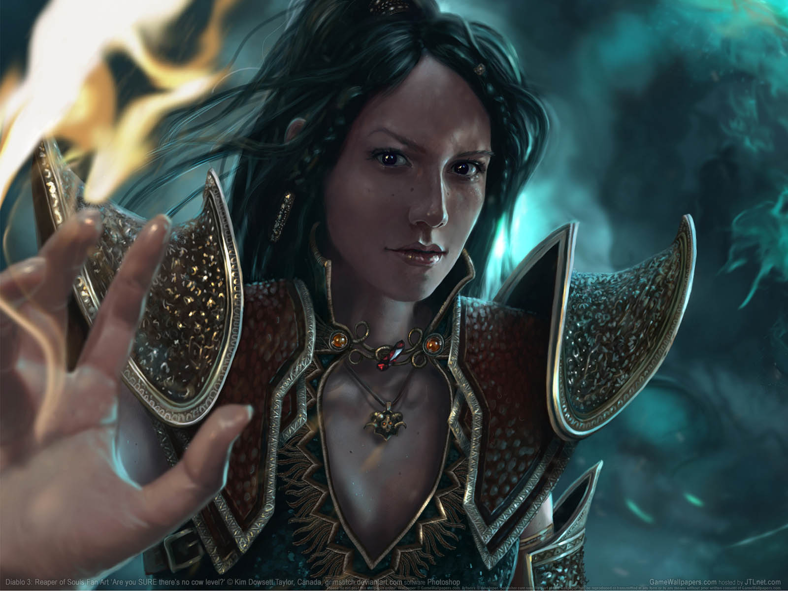 Diablo 3: Reaper of Souls Fan Art achtergrond 09 1600x1200