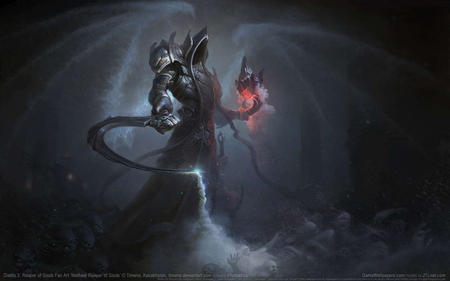 Diablo 3: Reaper of Souls Fan Art fond d'cran 11 1440x900