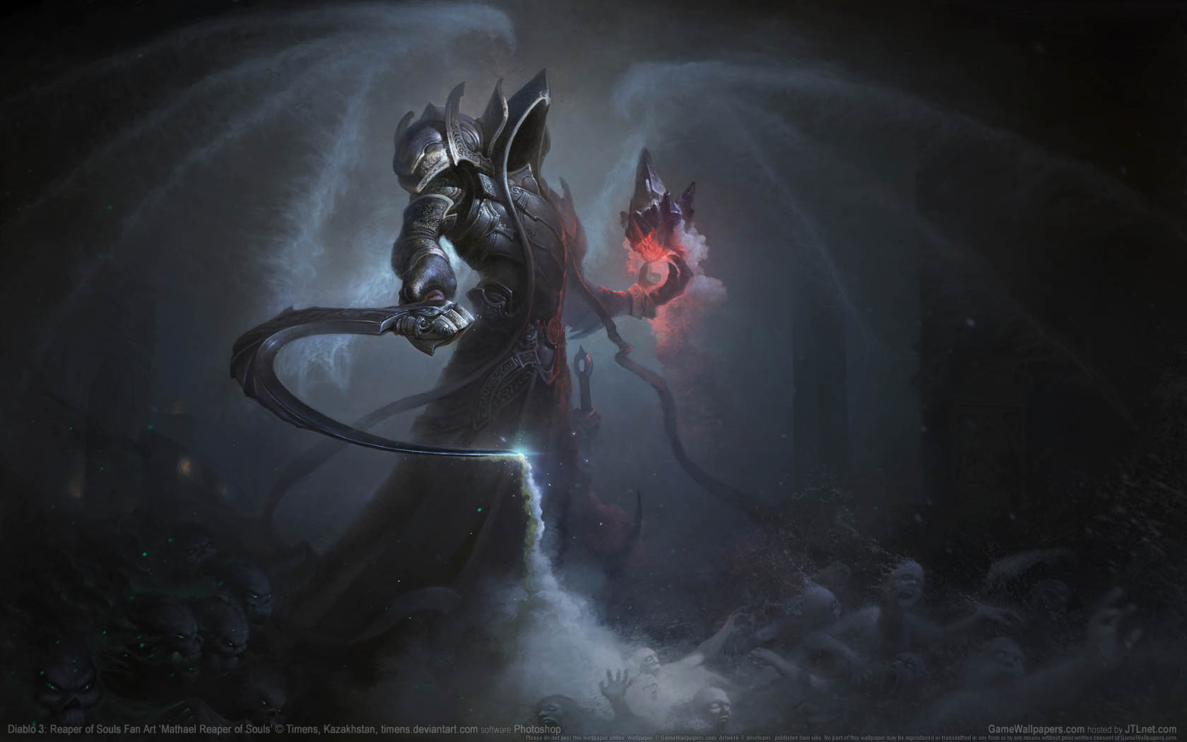 Diablo 3: Reaper of Souls Fan Art achtergrond 11 1680x1050