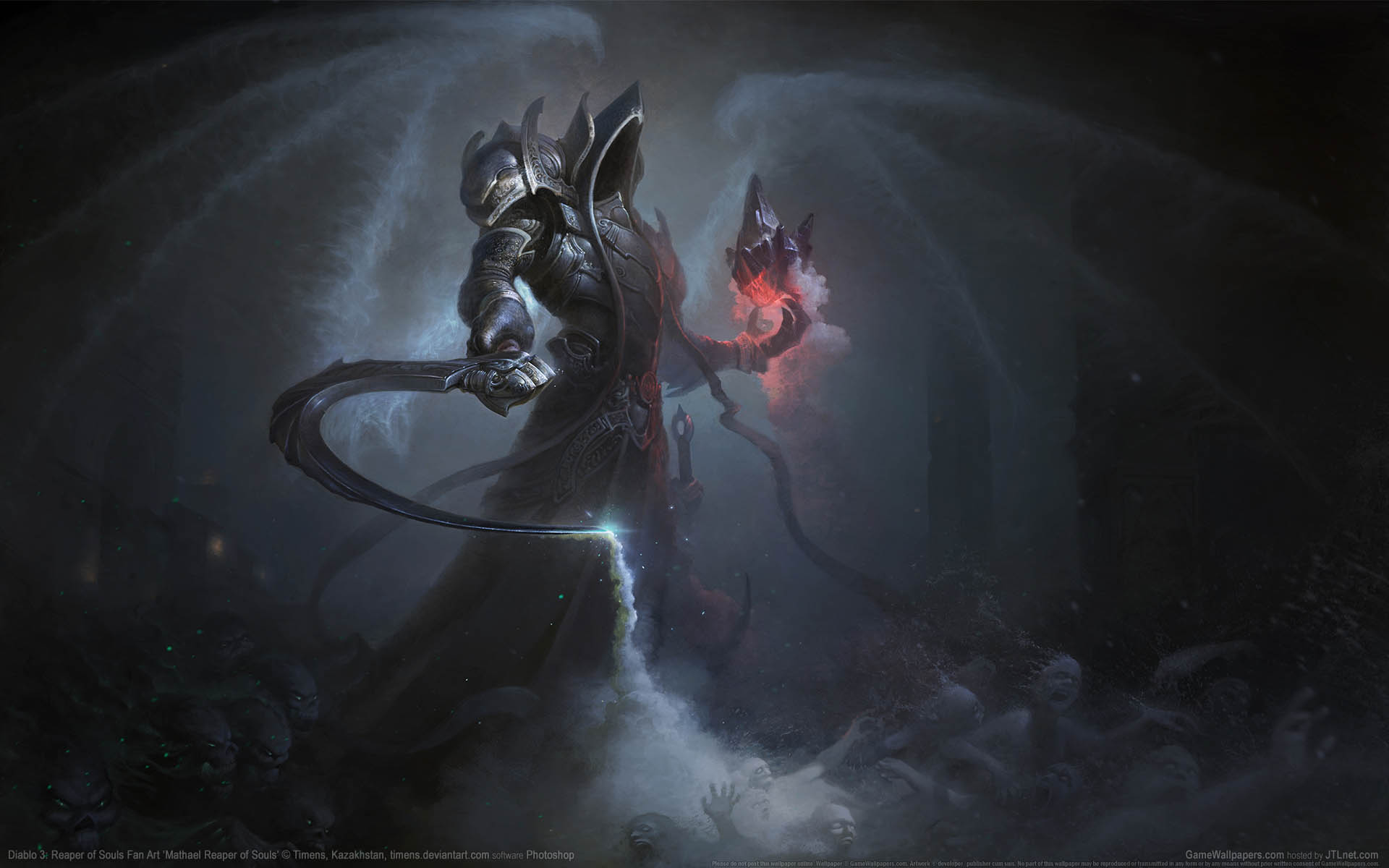 Diablo 3: Reaper of Souls Fan Art achtergrond 11 1920x1200