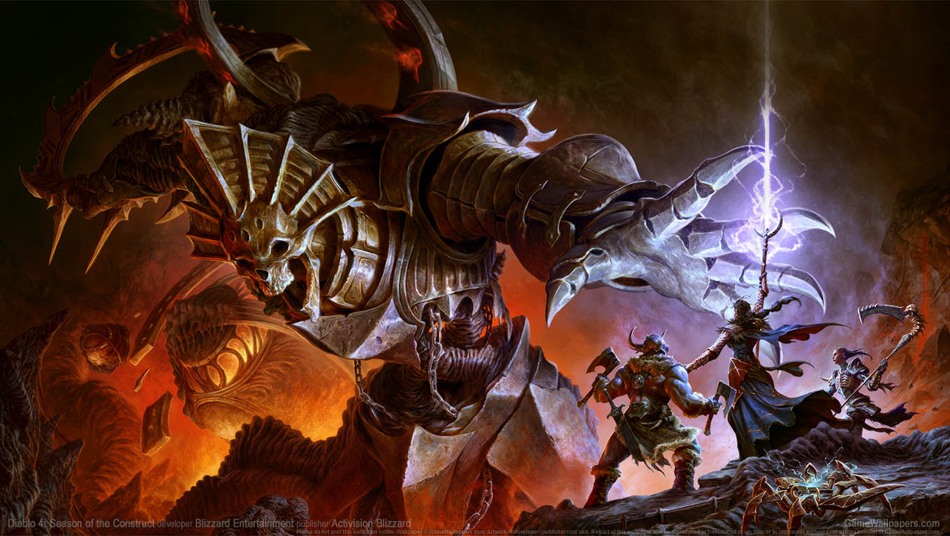 Diablo 4: Season of the Construct achtergrond 01 1360x768