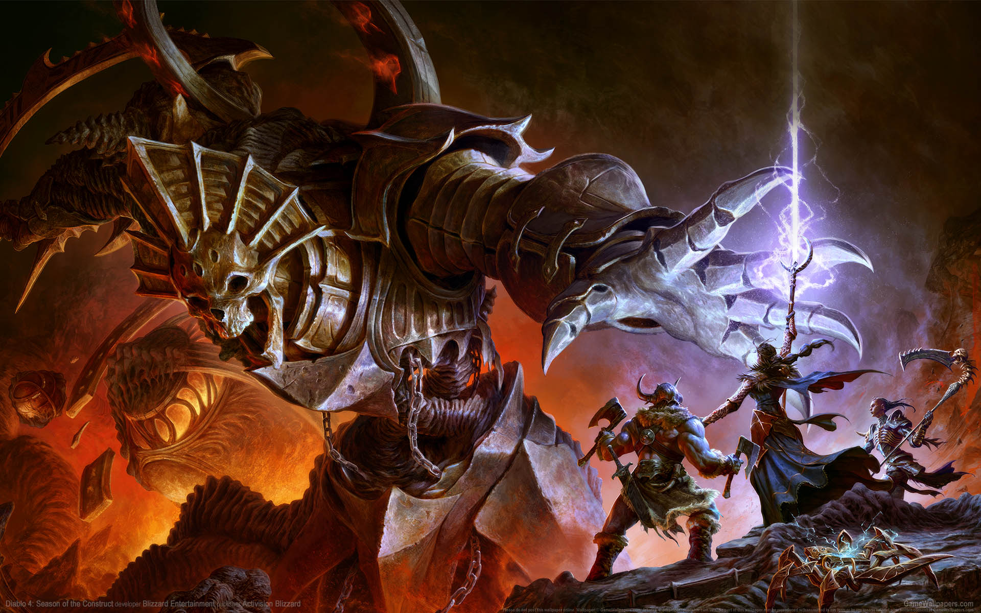 Diablo 4: Season of the Construct achtergrond 01 1920x1200