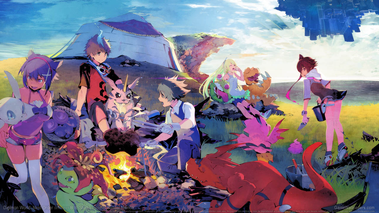 Digimon World: Next Order achtergrond 01 1280x720