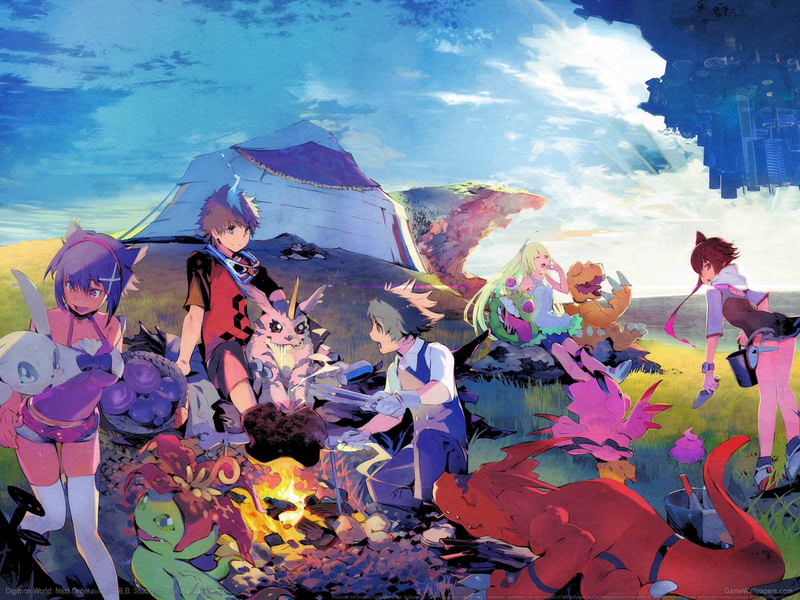 Digimon World: Next Order achtergrond 01 1600x1200