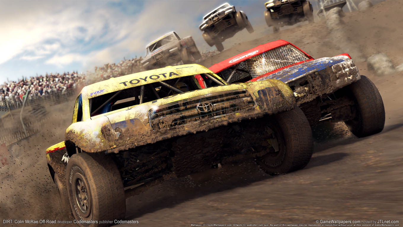 DIRT: Colin McRae Off-Road wallpaper 02 1360x768
