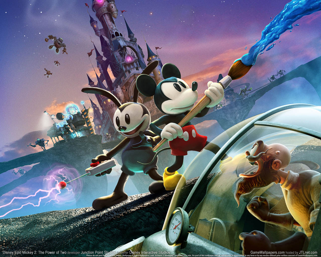 Disney Epic Mickey 2%253A The Power of Two fond d'cran 01 1280x1024