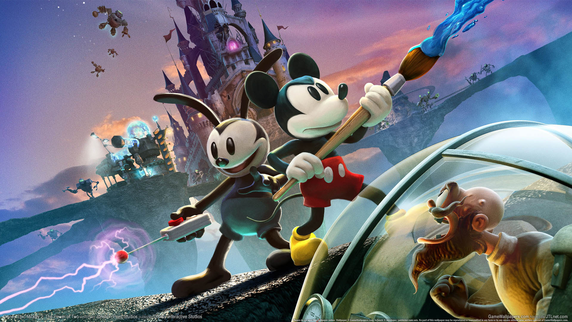 Disney Epic Mickey 2: The Power of Two fond d'cran 01 1920x1080