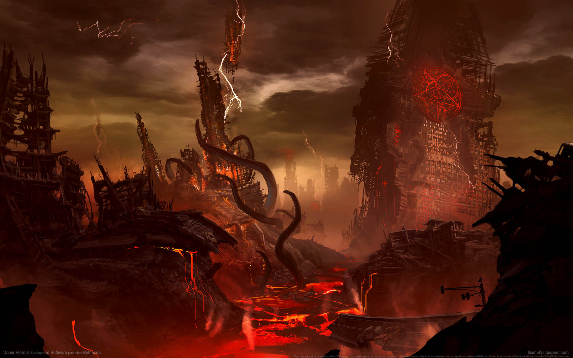 Doom Eternal fondo de escritorio 01 1920x1200
