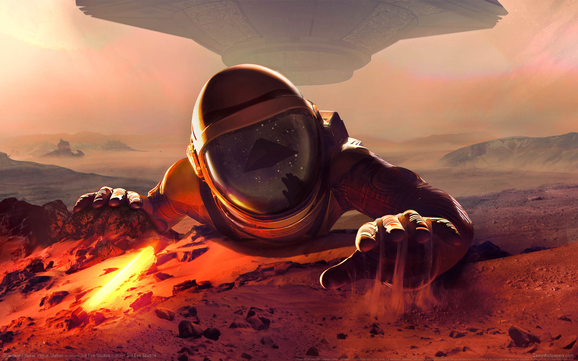 Downward Spiral: Horus Station wallpaper 01 1920x1200