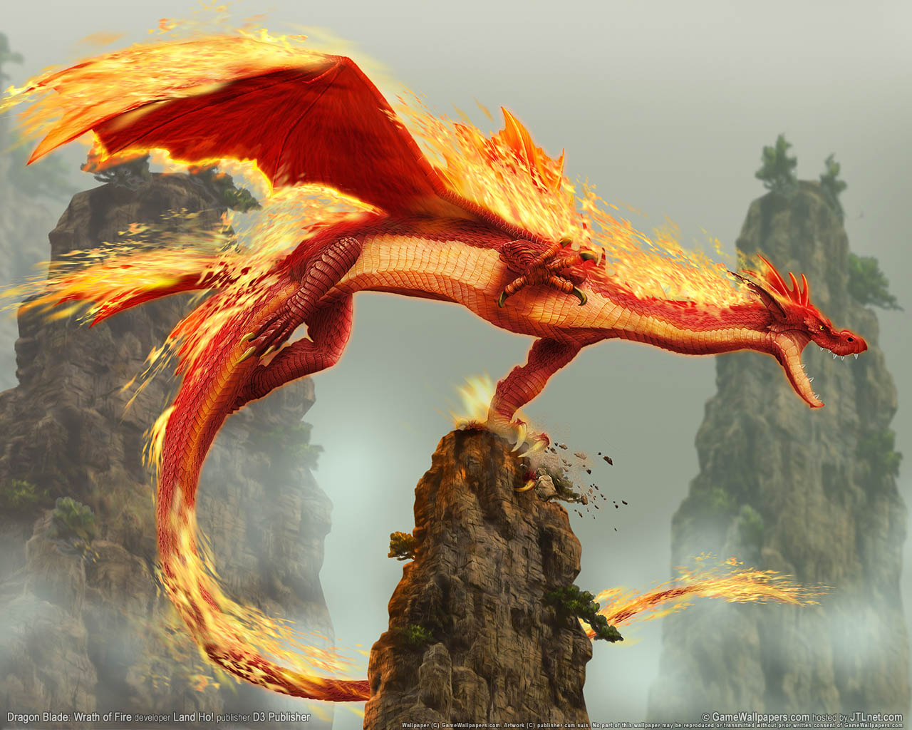Dragon Blade: Wrath of Fire fond d'cran 01 1280x1024