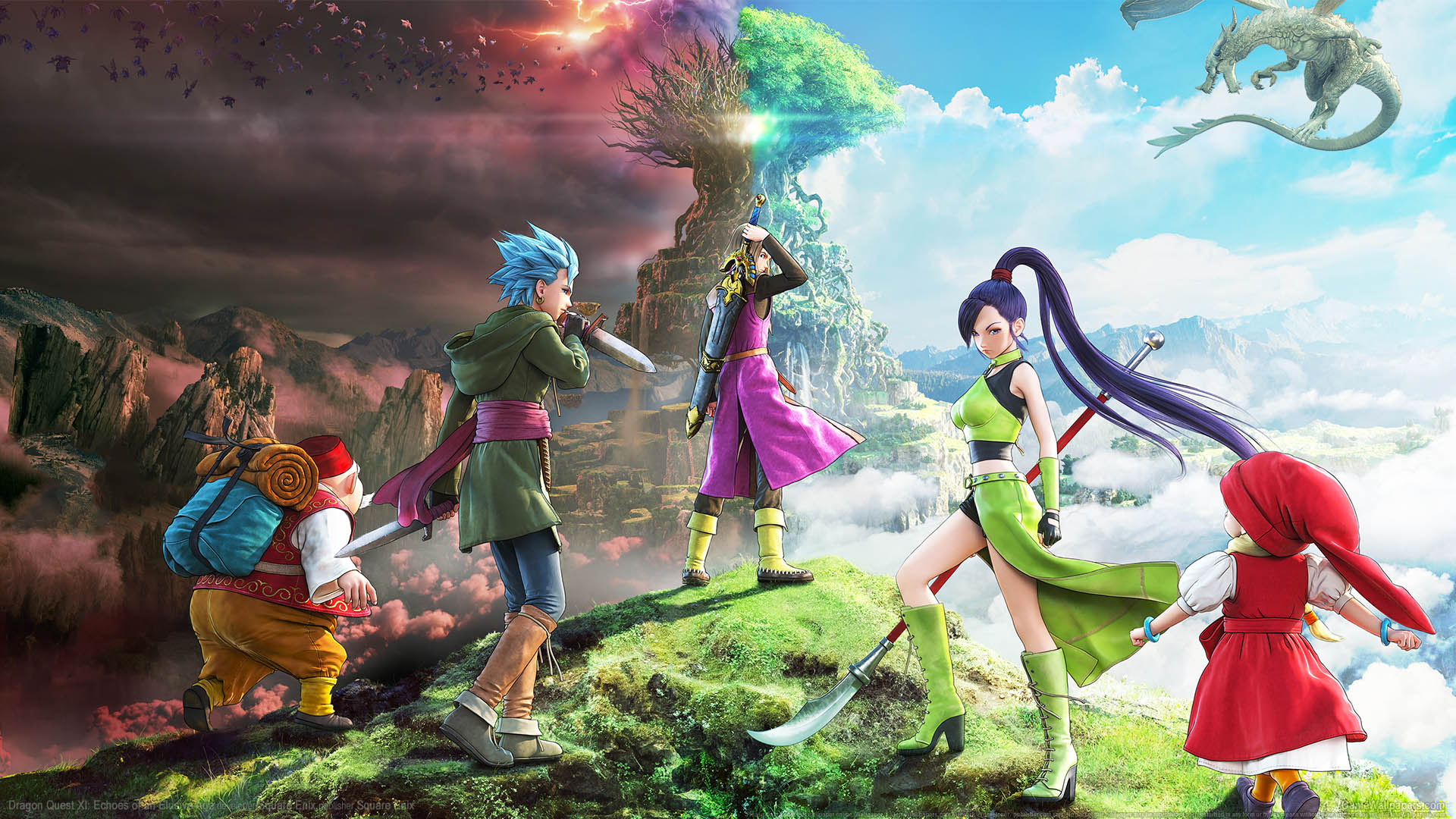 Dragon Quest XI: Echoes of an Elusive Age fond d'cran 01 1920x1080