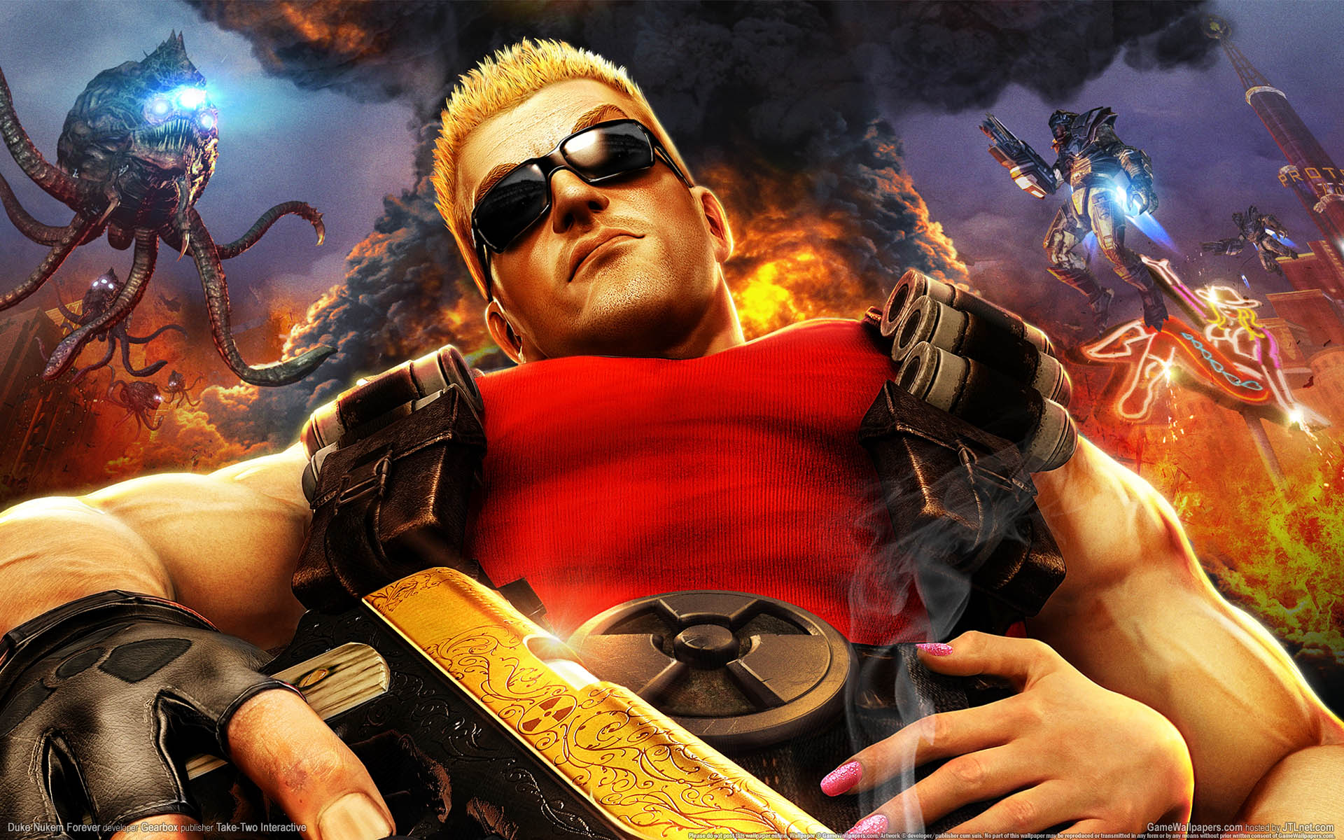 Duke Nukem Forever achtergrond 03 1920x1200