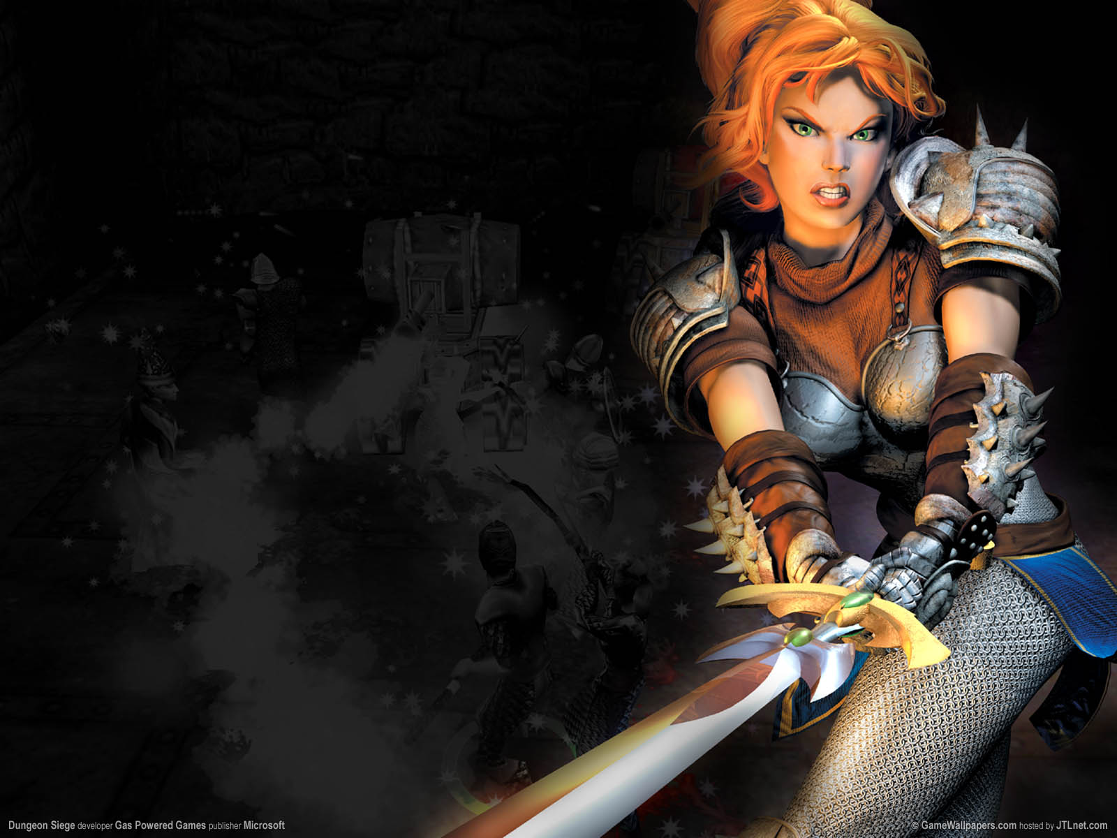 Dungeon Siege Hintergrundbild 01 1600x1200