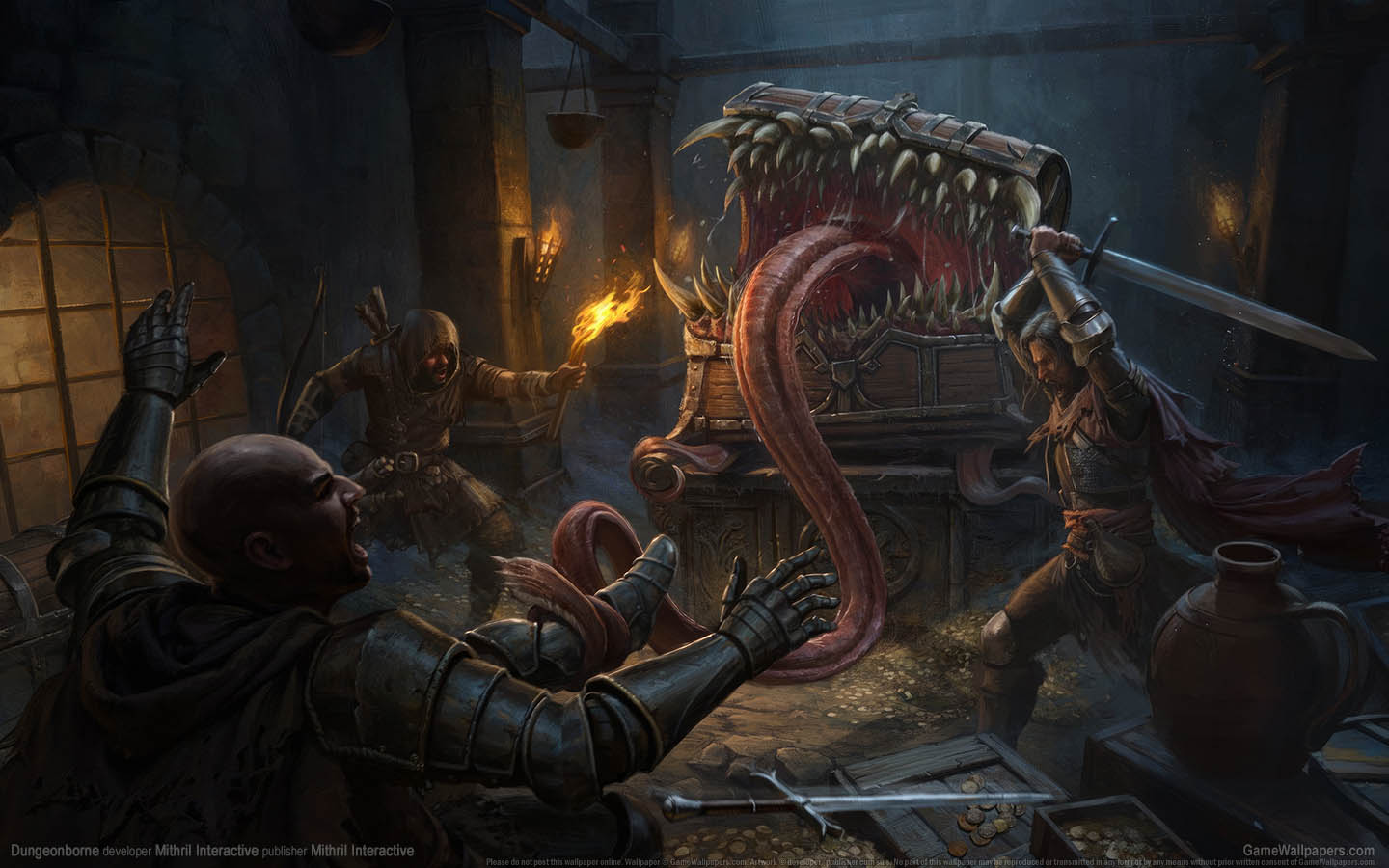Dungeonborne achtergrond 01 1440x900