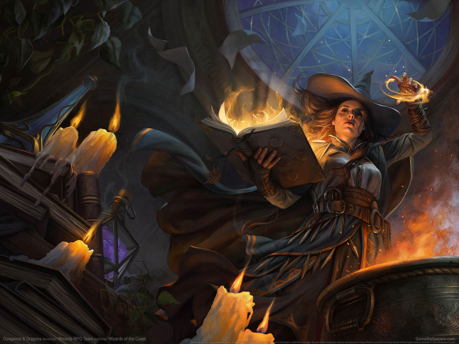Dungeons & Dragons achtergrond 01 1600x1200
