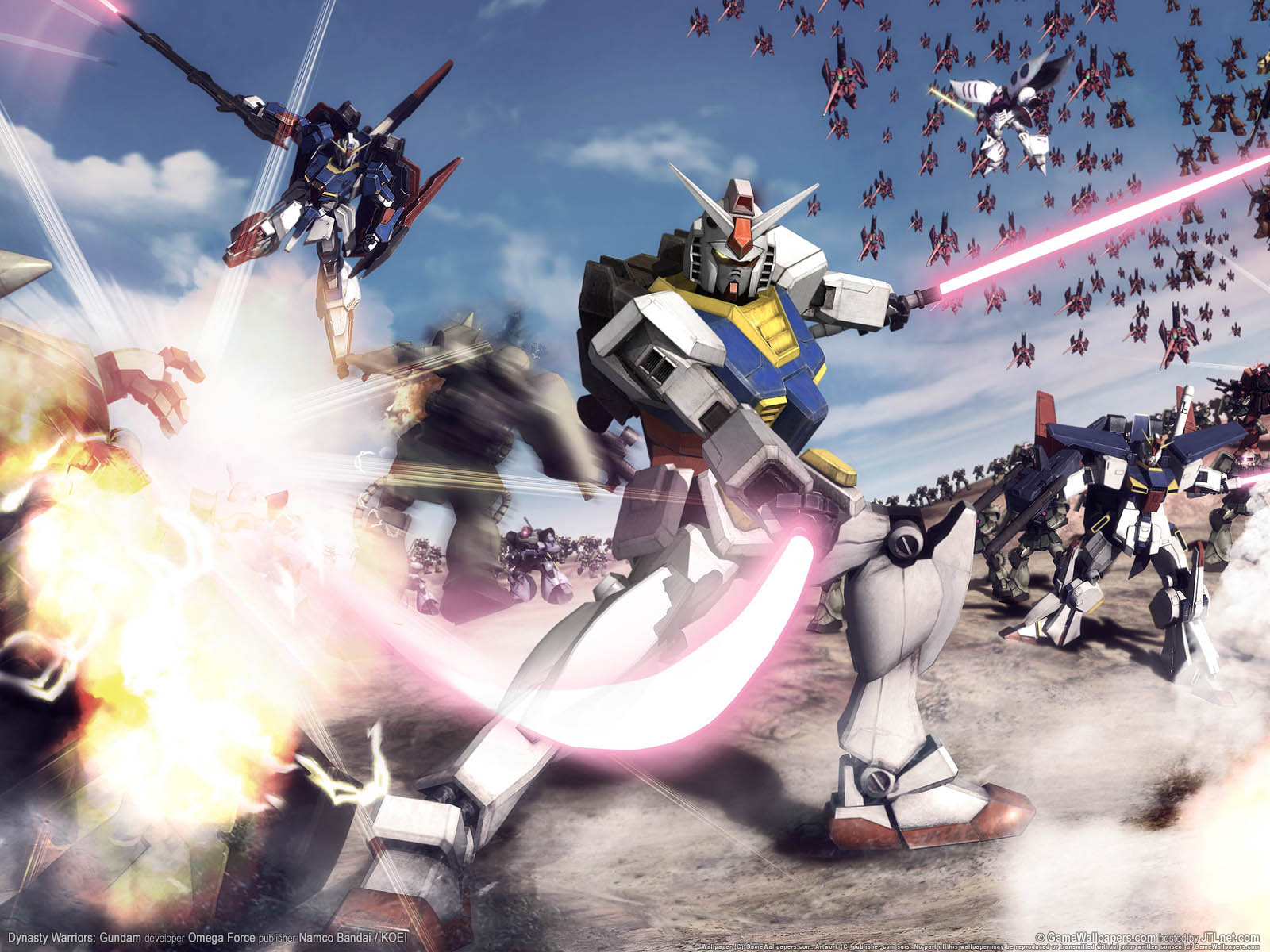 Dynasty Warriors: Gundam Hintergrundbild 01 1600x1200