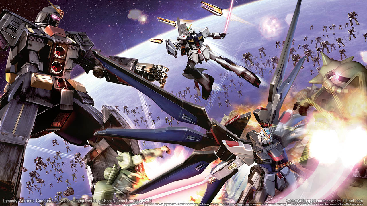 Dynasty Warriors: Gundam 2 fondo de escritorio 01 1280x720