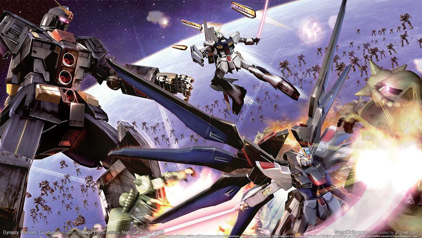 Dynasty Warriors: Gundam 2 wallpaper 01 1360x768