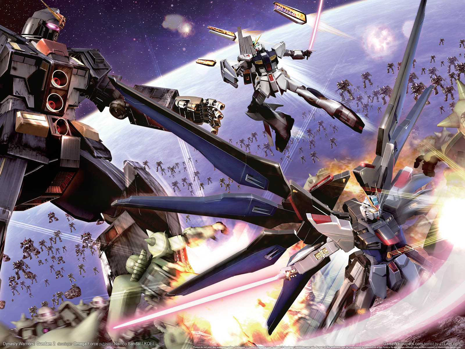 Dynasty Warriors%3A Gundam 2 wallpaper 01 1600x1200