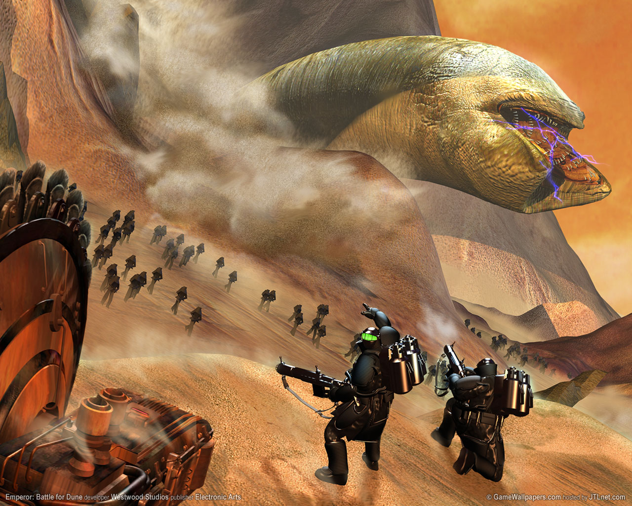 Emperor: Battle for Dune fond d'cran 07 1280x1024