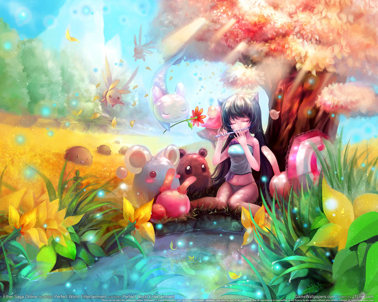 Ether Saga Onlineνmmer=02 achtergrond  1280x1024