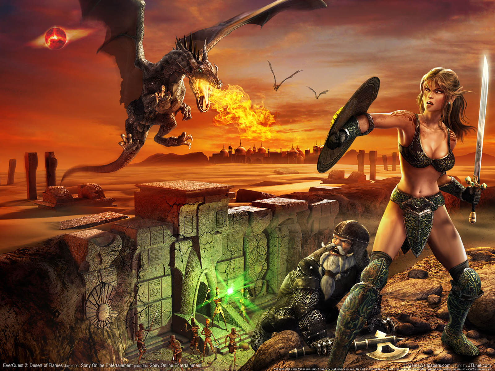 EverQuest 2%3A Desert of Flames wallpaper 01 1600x1200