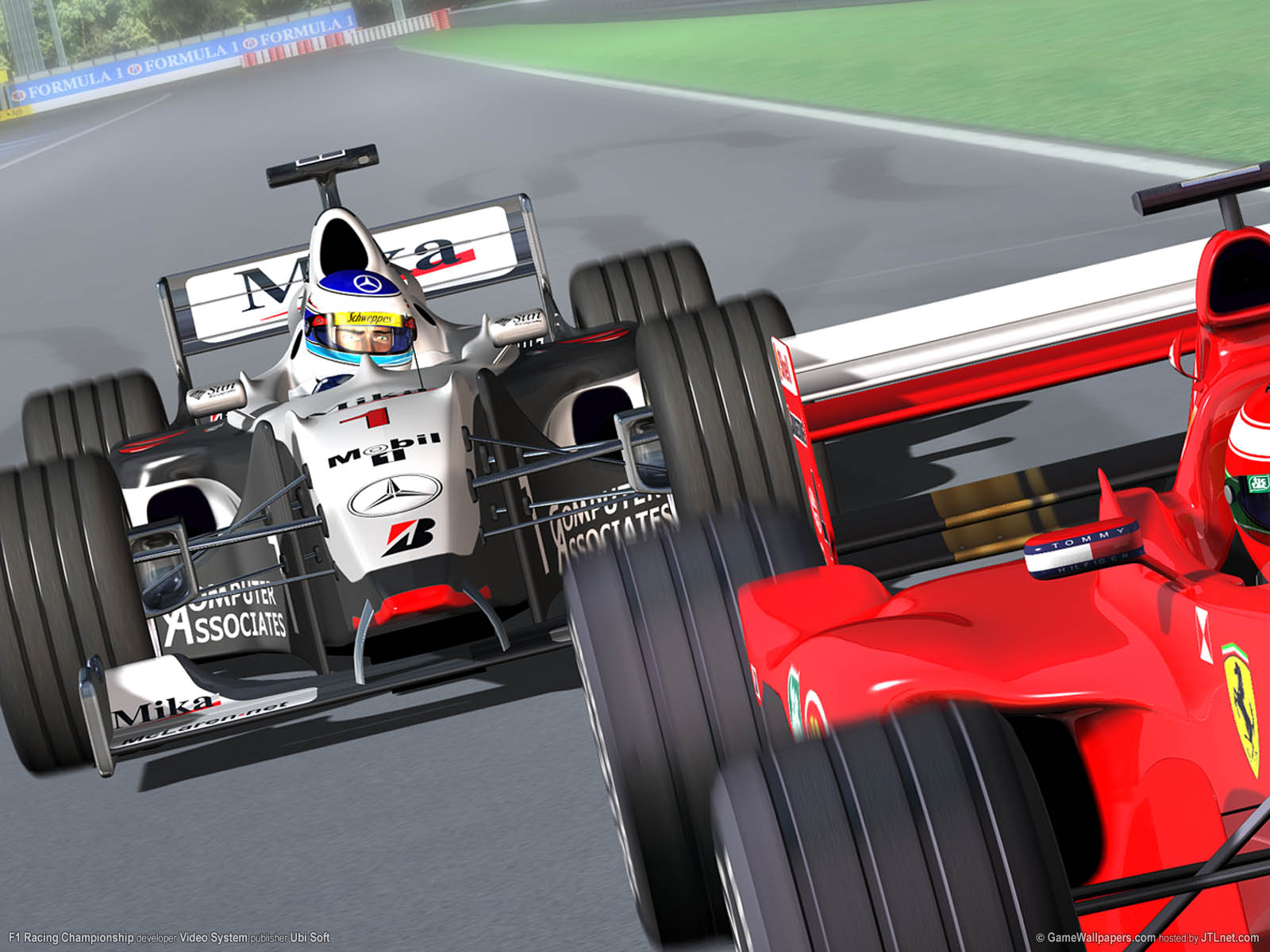 F1 Racing Championship achtergrond 01 1600x1200