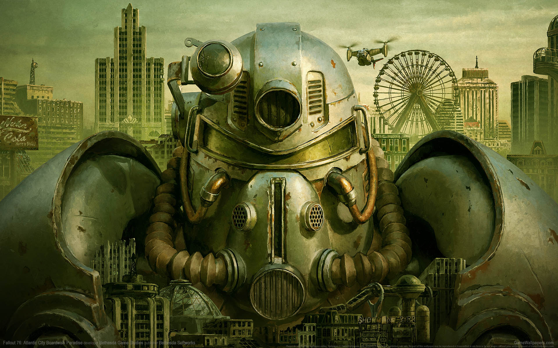 Fallout 76%3A Atlantic City Boardwalk Paradise wallpaper 01 1920x1200